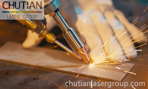 laser welding of handheld laser welder