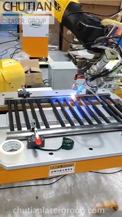 Laser Welding of Heated Towel Rails